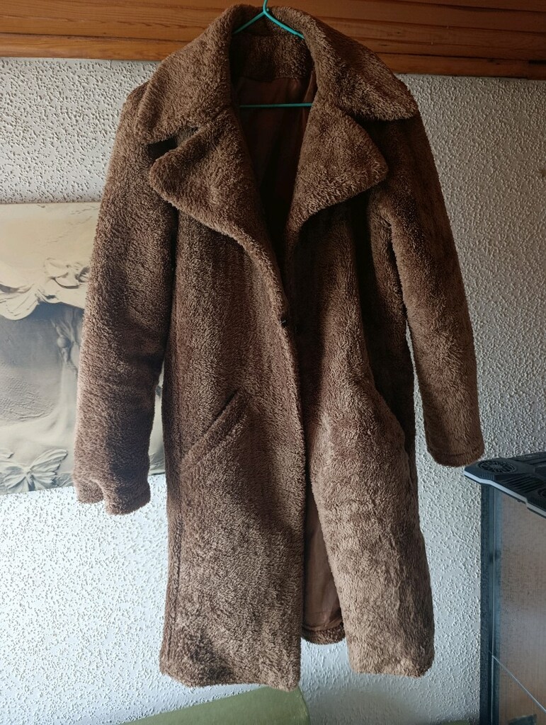 zara tarzı peluş teddy kaban