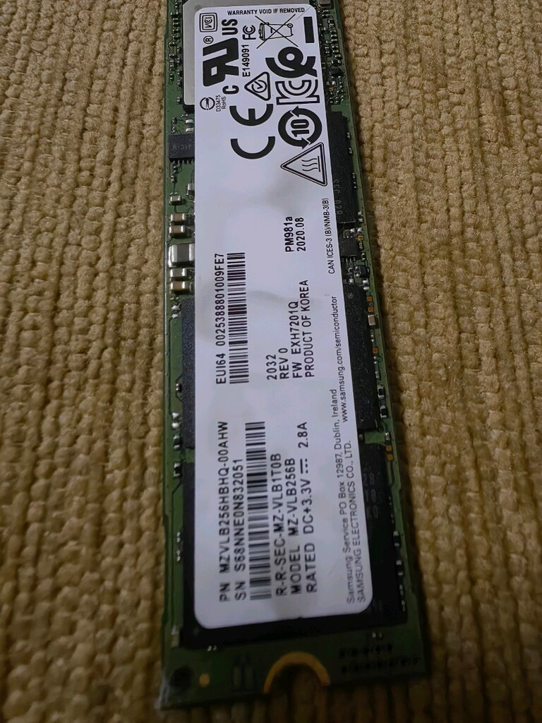Samsung 256 SSD HDD SORUNSUZ SAĞLAM - 4