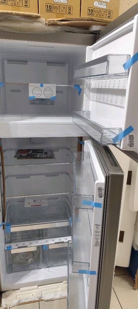 Vestel NF 48001X üsten donduruculu ınox NOFROST buzdolabı sıfır - 2
