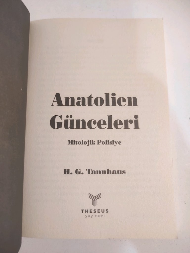 Anatolien Günceleri... H.G. Tannhaus - 5