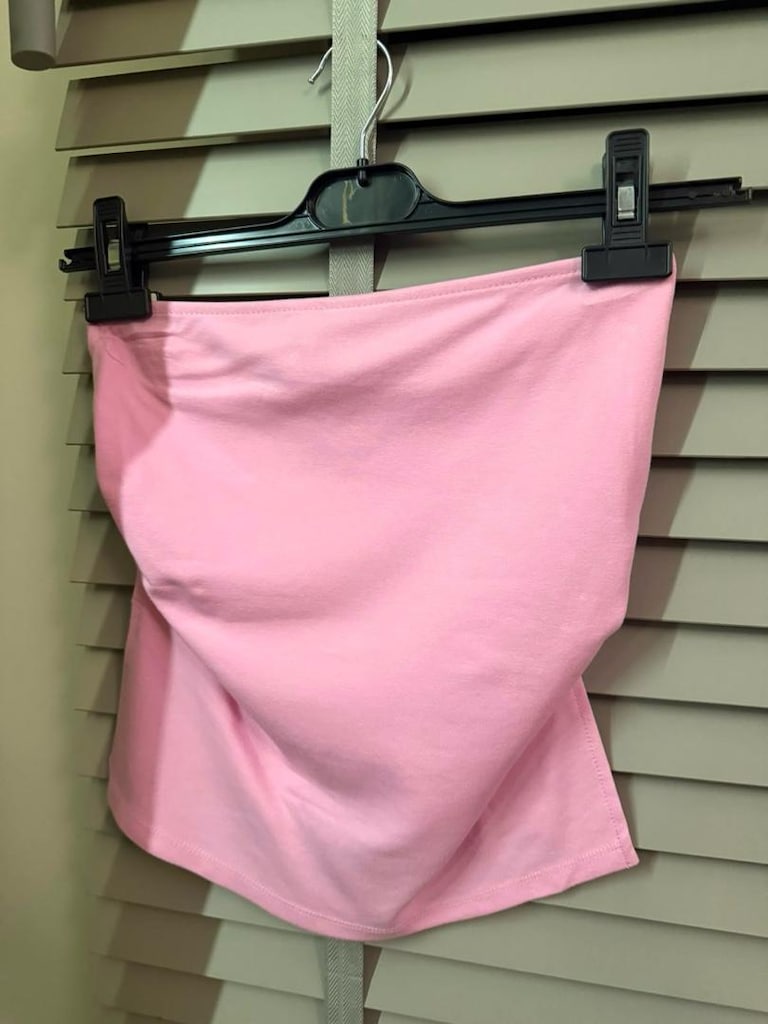 Bershka Pembe Starplez Blüz&Mini Etek - 2