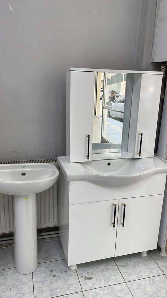 seramik lavabo dolabı - 4