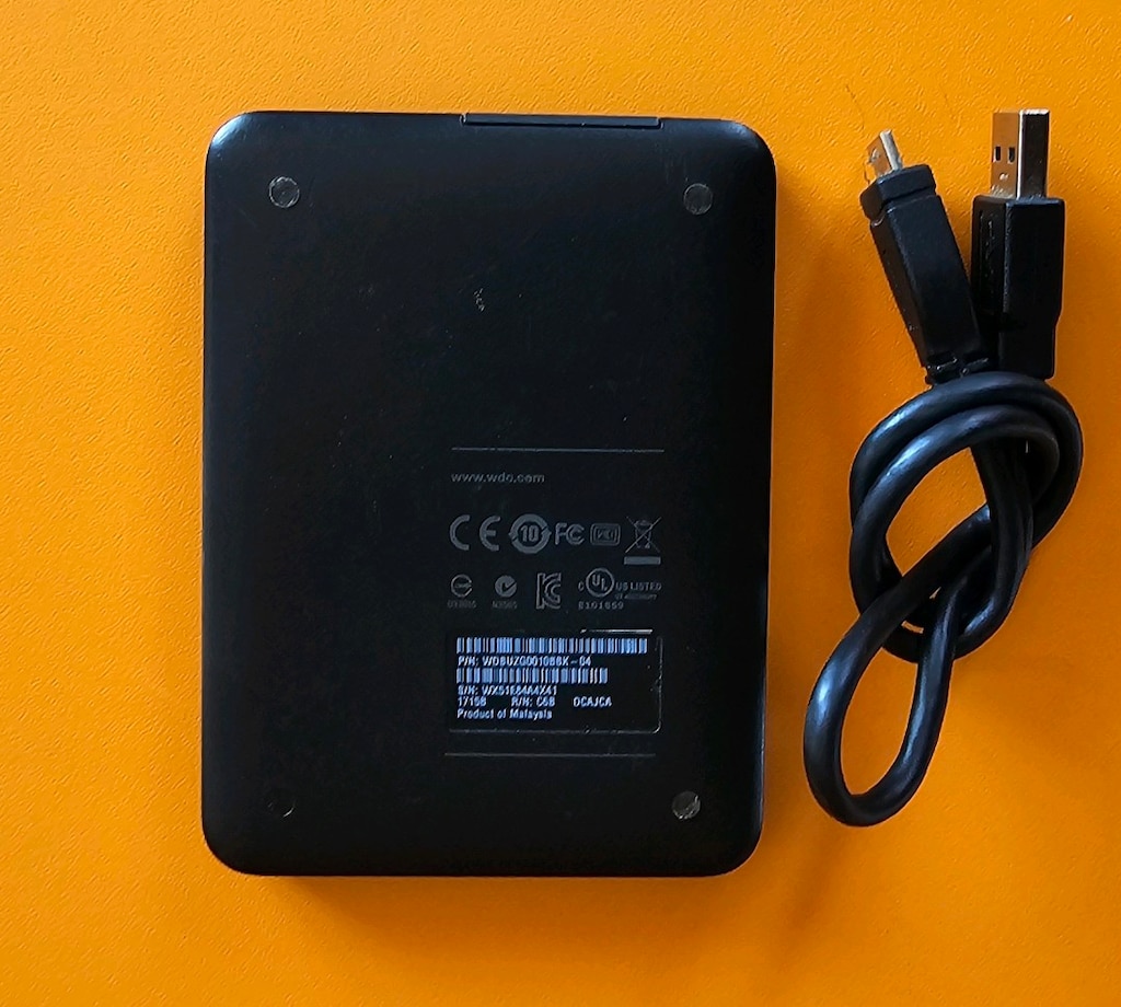 WESTERN DİGİTAL 1TB HARİCİ HARDDİSK - 3
