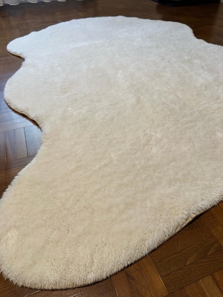 tavşan tüyü ayı postu halı kilim peluş yumuşak - 3
