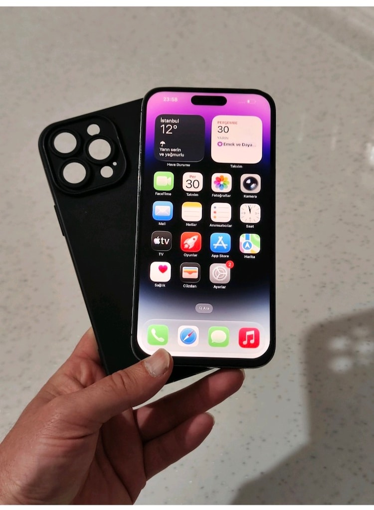 İPHONE 14 PRO MAX 128 TERTEMİZ SIKINTISIZ HERŞEY AKTİF TAKAS OLUR - 2
