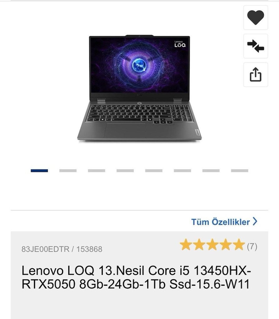 Çok Temiz Gaming Laptop - 4