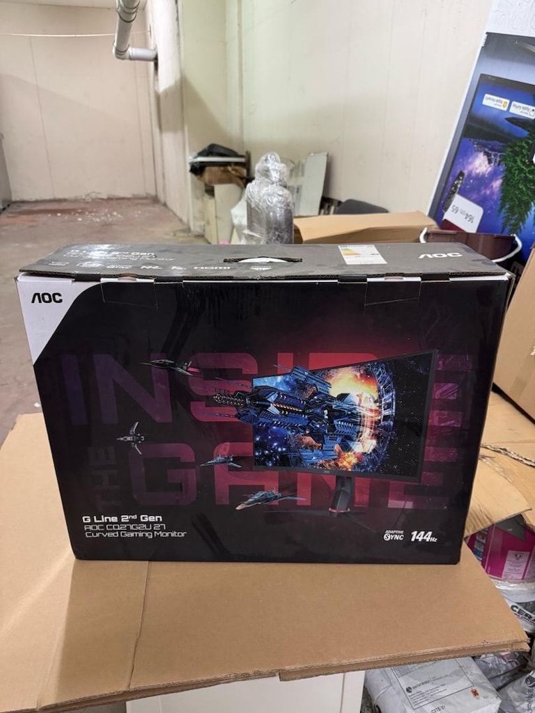 AOC CQ27G2U 27" 2K 144Hz 1ms Curved Oyuncu Monitörü - Kutulu Eksiksiz - 5