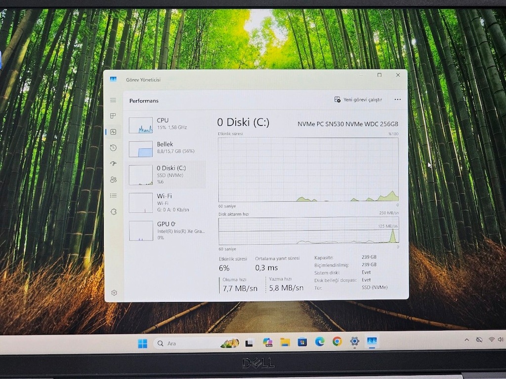 15.6" Dell Latitude 5520 | i5-1145G7 16GB ram 256GB NVMe W11Pro laptop - 5