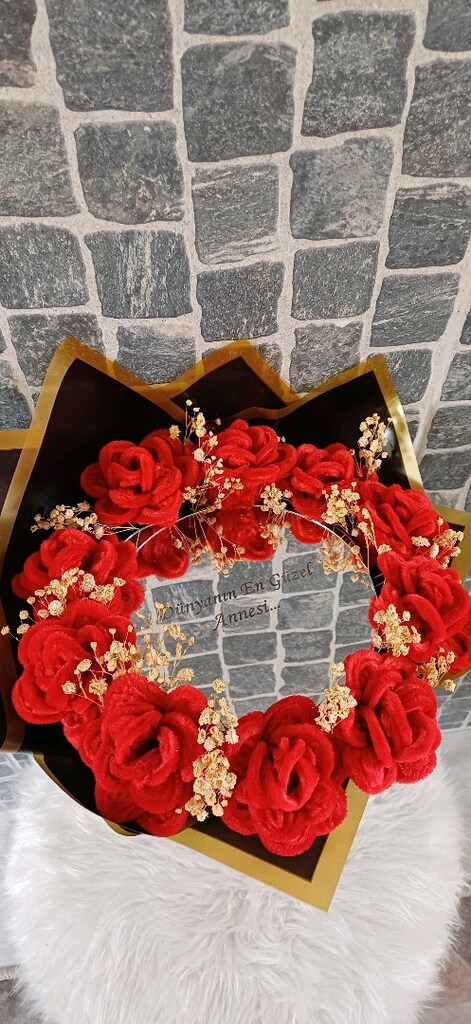 Aynalı Solmayan Gül- anneler günü hediyesi - 2