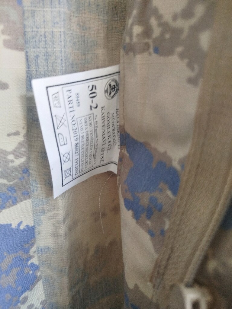 50 BEDEN HAVA KUVVETLERİ'NİN GÖMLEK ORJİNAL SIFIR ÜRÜNDÜR - 2