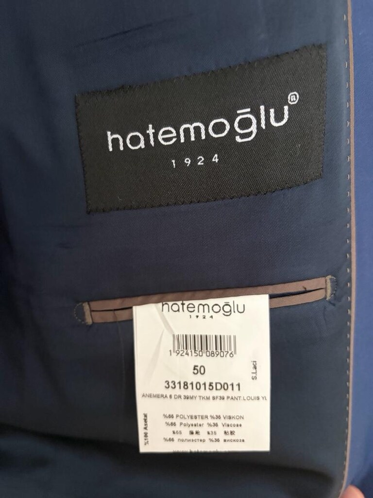 Hatemoğlu Yelekli Lacivert Takım Elbise - 3