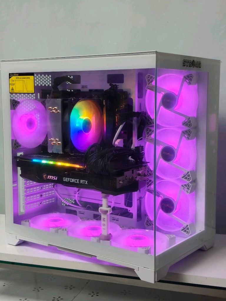 RYZEN5 7500F 16GB RAM 10GB RTX 3080 1TB M2SSD 750W AKVARYUM OYUNCU PC - 3