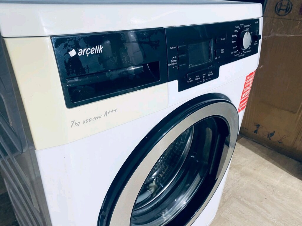 Arçelik marka 7 kg yıkamalı dijital ekran çamaşır makinesi - 10