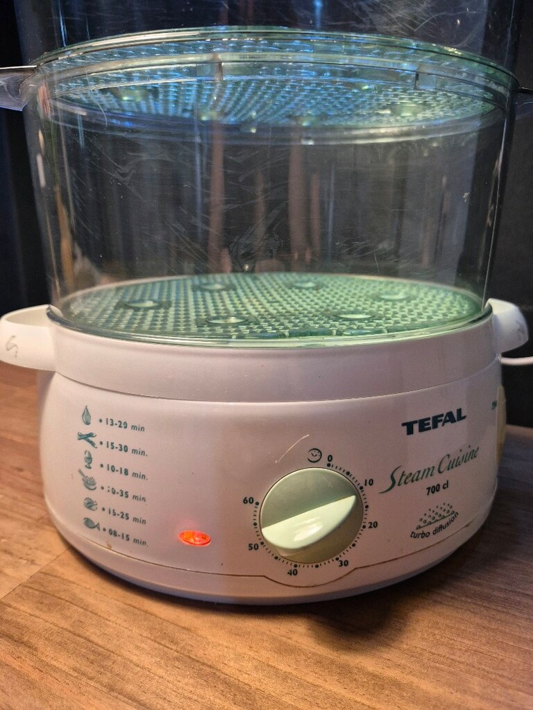 Tefal Steam Cuisine 700d, beyaz gövdeli ve şeffaf cam kapak - 17