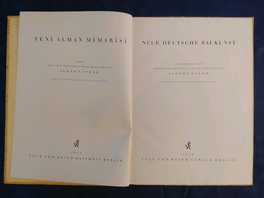Yeni Almanya Mimarisi / Neue Deutsche Baukunst kitap. - 2