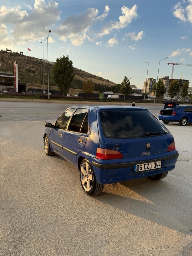 1999 MODEL MAVİ PEUGEOT 106 - 2
