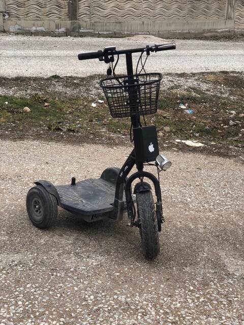 3 tekerlekli elektrikli scooter