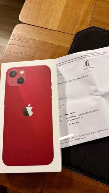 iPhone 13 128 GB - Kutu ve Faturalı (Sorunsuz)