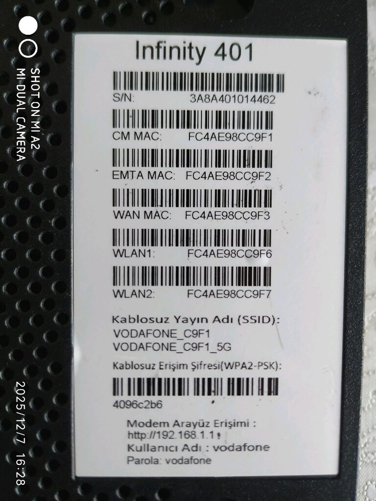 Net Master Infinity 401 VDSL Modem - 7
