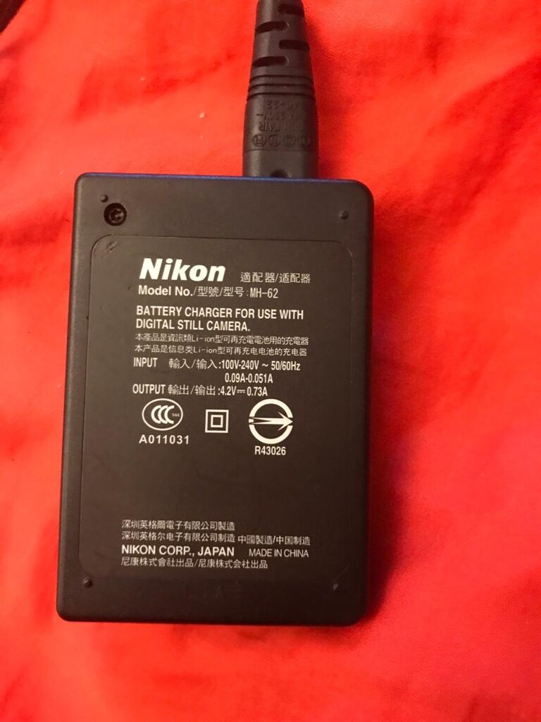 Nikon pil şarj cihazı MH-62 orjinal - 3