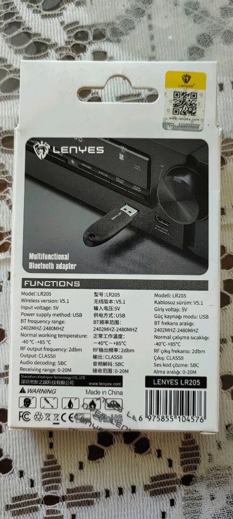 LENYES LR205 WİRELESS ADAPTÖR - 2