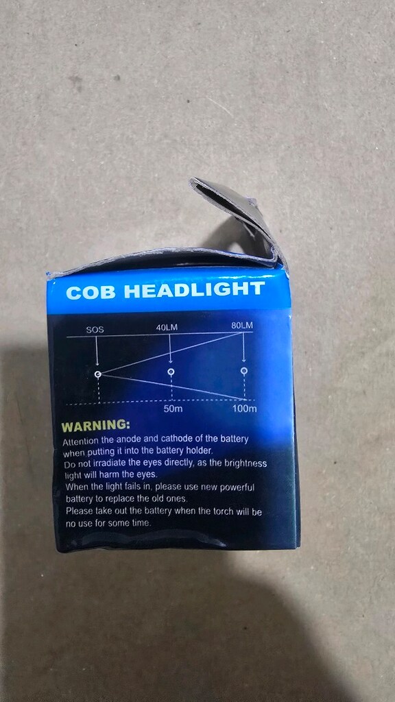 COB Headlight CH-2016 model kafa lambası - 2