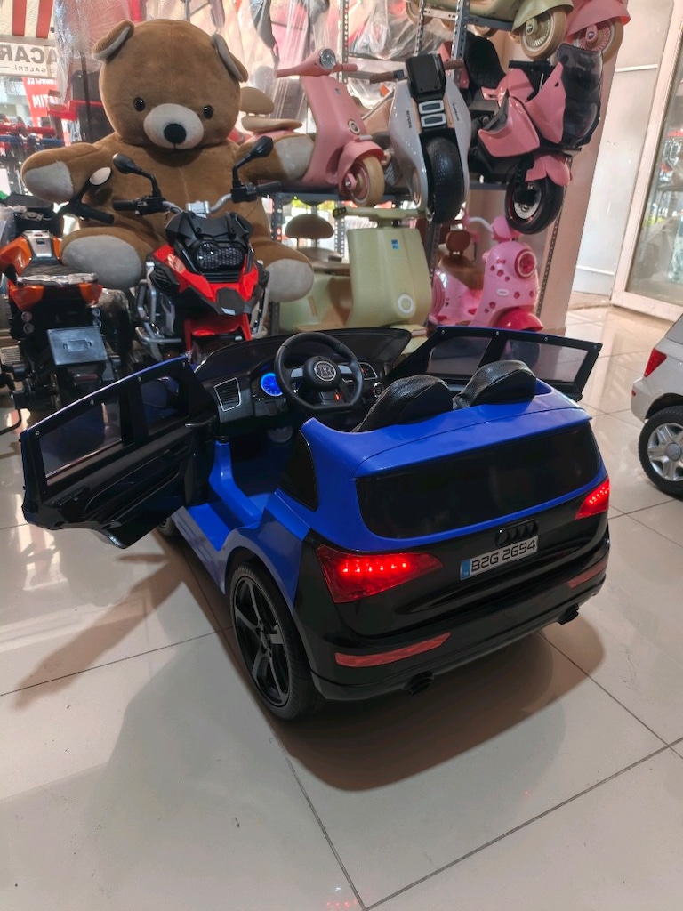AnkaCar çocuk oto galeri)GARANTİLİ 2MOTOR KUMANDALI&MANUEL AKÜLÜ ARABA - 4