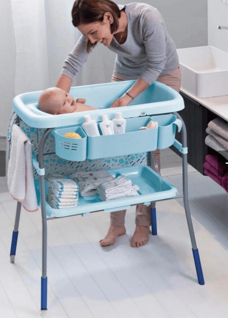 Chicco Cuddle & Bubble Ocean Bebek Küveti - 2