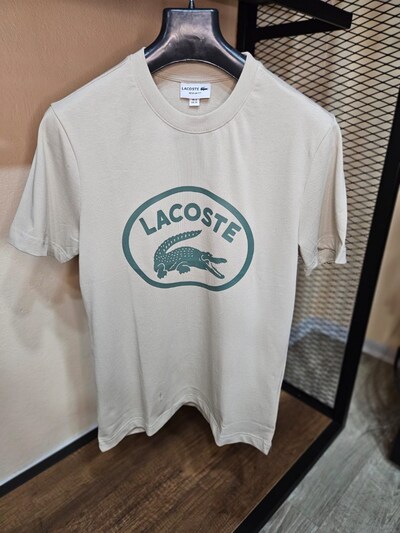 Erkek Bisiklet Yaka T-shirt Lacoste