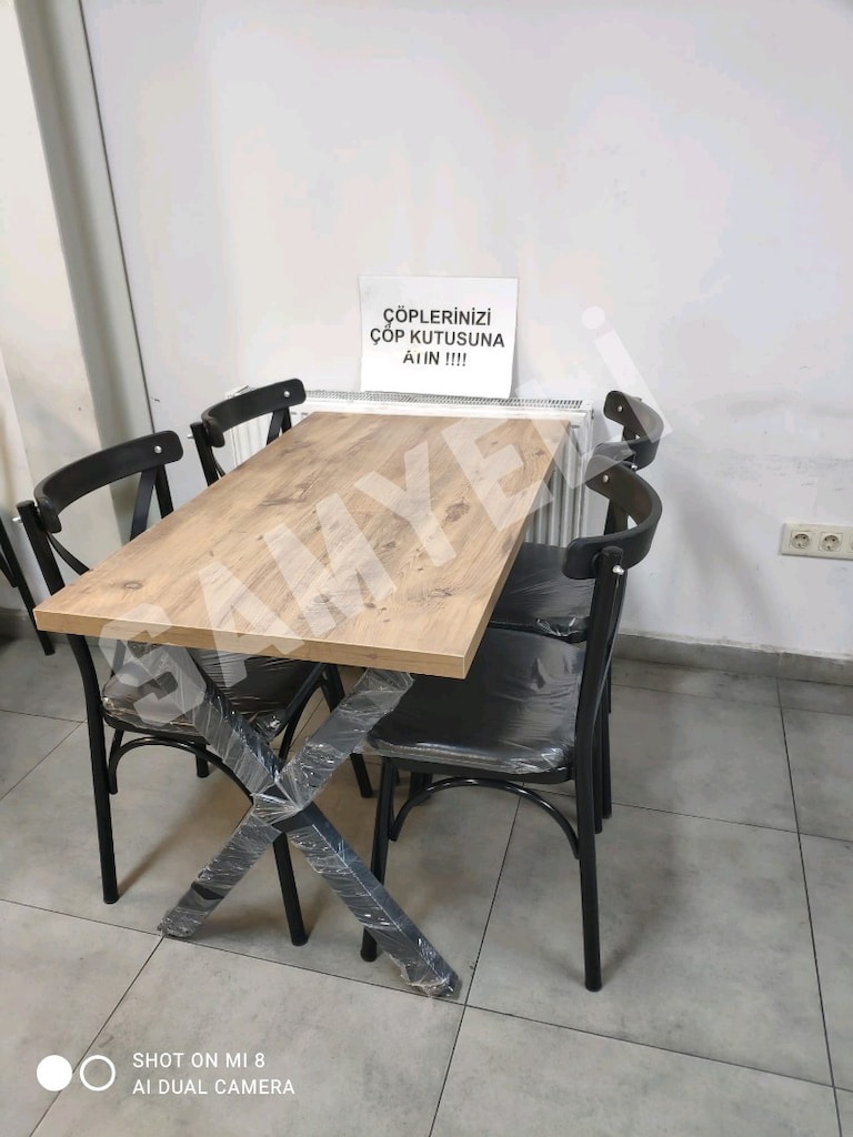 TONET SANDALYE MDF MASA MODELİ - 5