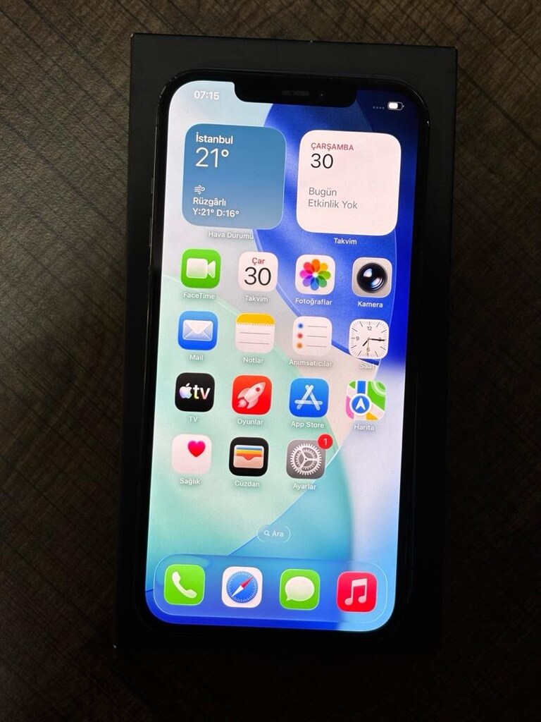 İPHONE 12 PRO MAX 256 GB PİL SAĞLIĞI 77 TR - 9