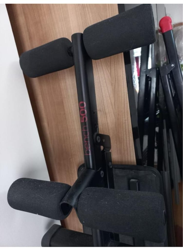 Decathlon Domyos Bench 500 – 220 KG Kapasiteli Katlanabilir Ağırlık Se - 6