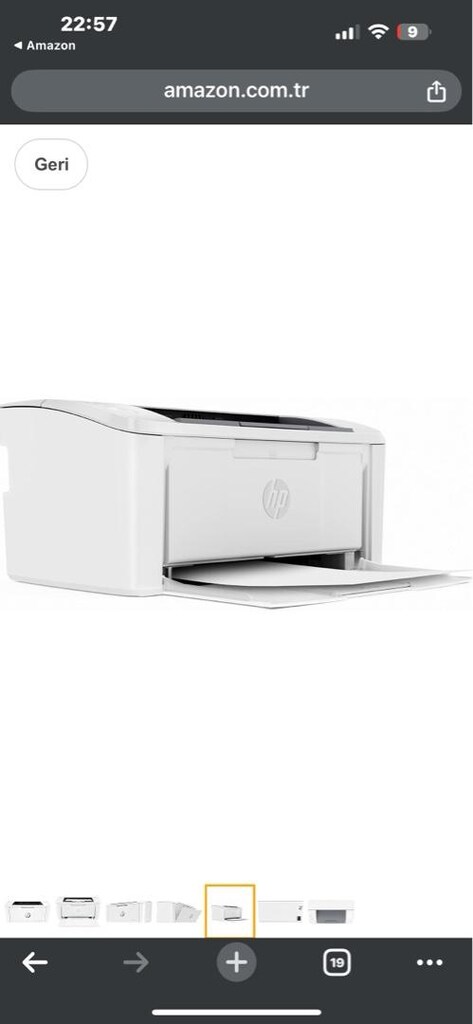 HP Laserjet M110w lazer, SIFIR - 6