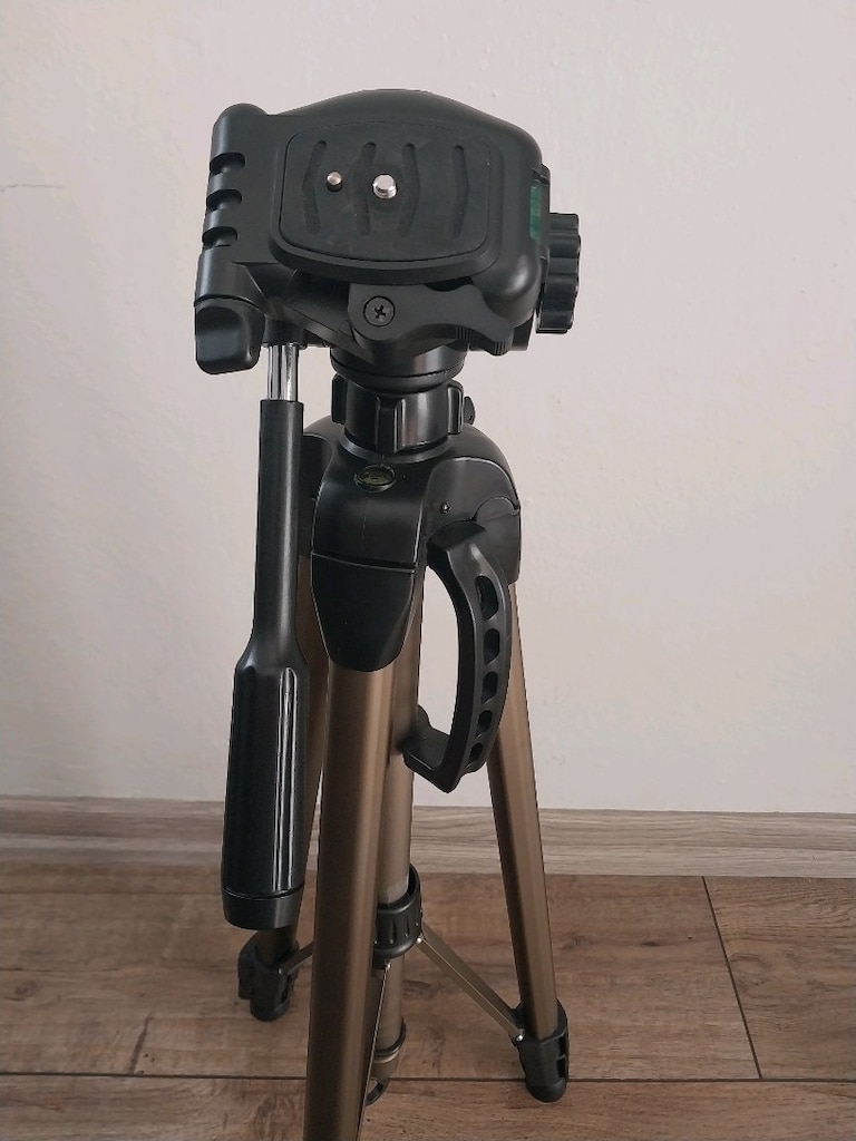 Siyah ve bronz renkli tripod hamma 61 - 4