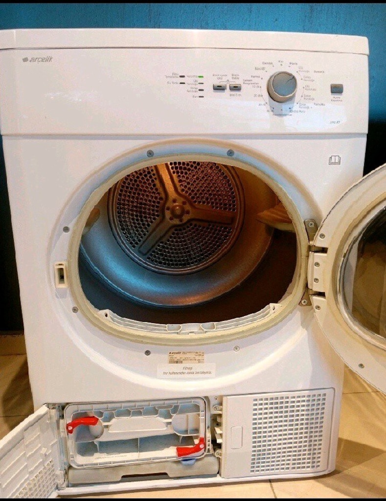 Arçelik 7 kg Çamaşır Kurutma makinası temiz sağlam - 9