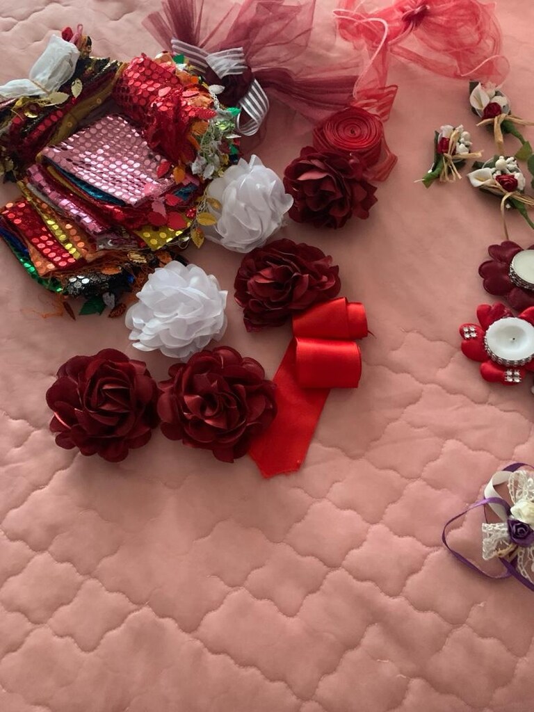 kına ve çeyiz bohça süsleri halay mendilleri kına pullusu - 12