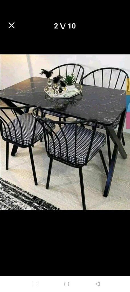 masa sandalye takımı imalattan toptan perakende satış sıfır ürün - 2