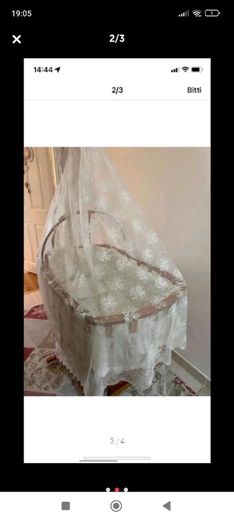 Ahşap beşik - 2