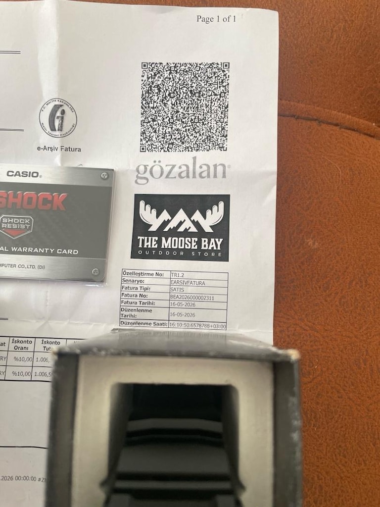 Casio G-Shock GA-010GGB1A9DR The Moose bay’dan alındı 22 ay garantili - 7