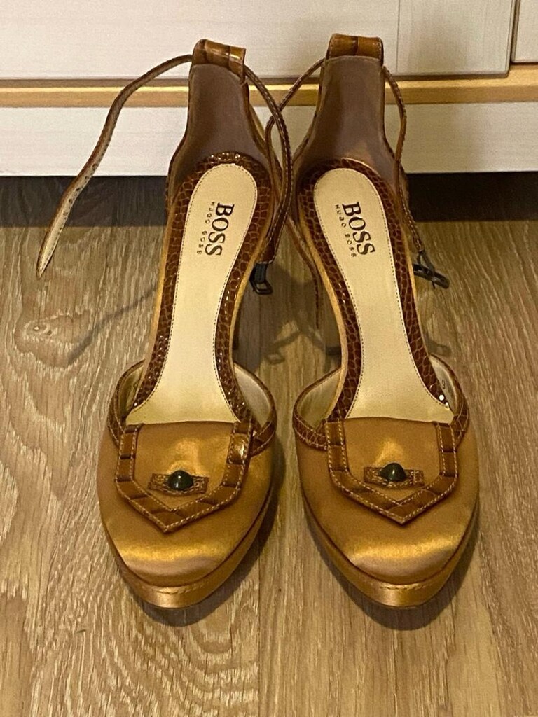Orjinal HUGO BOSS Topuklu Deri Ayakkabı - 14