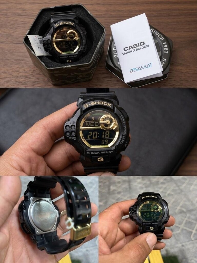Casio G-Shock GDF-100GB-1DR Black & Gold (Tam Set / Üretimi Yok) - 2