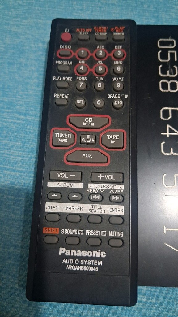 PANASONİC KUMANDA - 2