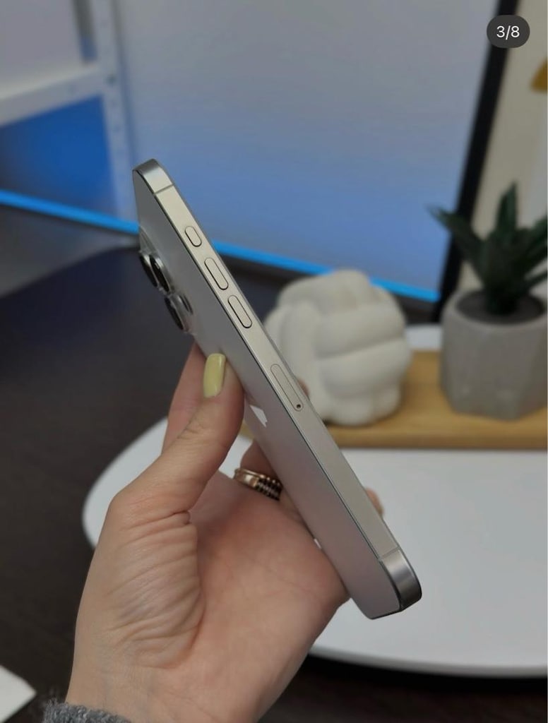 iPhone 16 Pro Max 256 GB Beyaz Yd Cihazı - 3