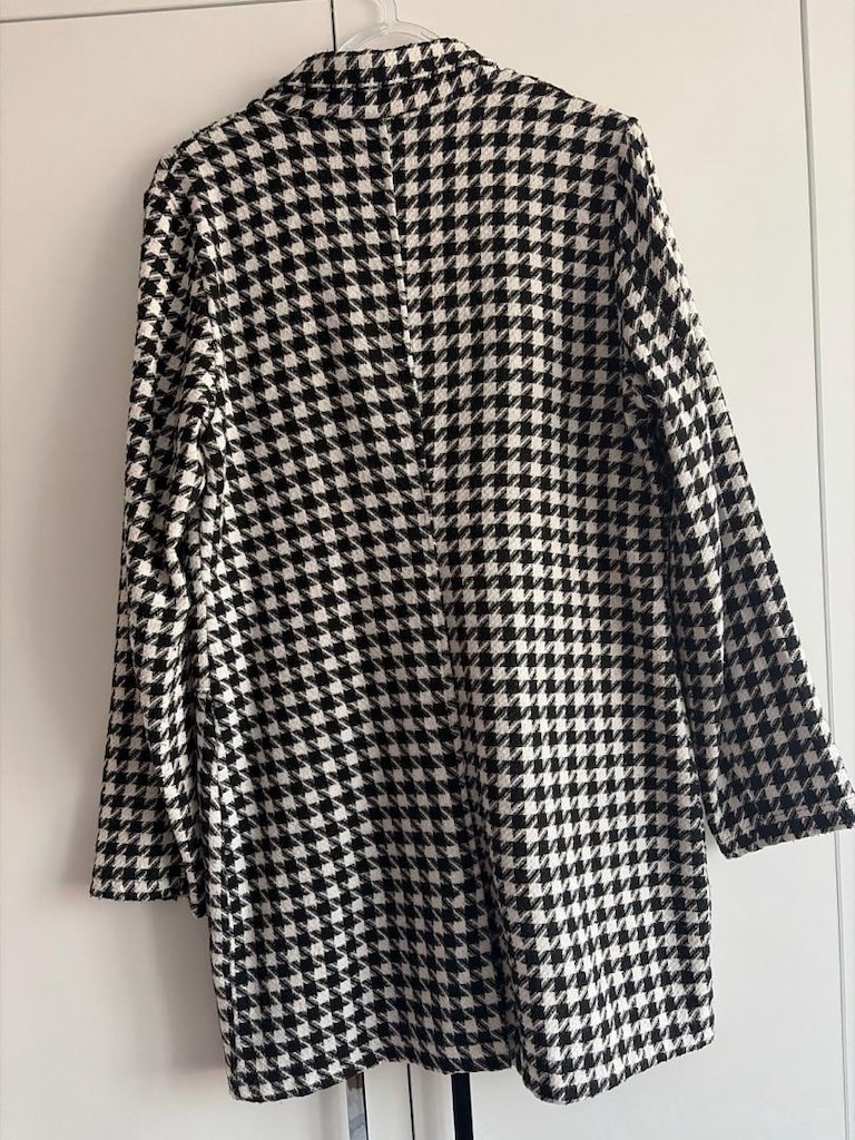 Ekose blazer ceket - 3