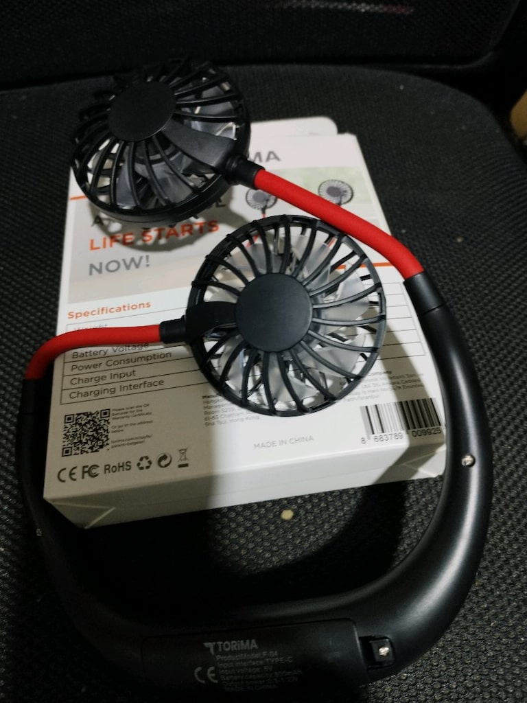 YENİ KUTUSUNDA TORİMA MİNİ NECK FAN ARABA MOTOR GİBİ ARAÇLARDA - 7