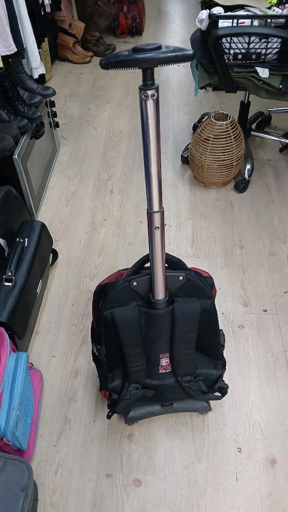 Trikes tekerlekli laptop bölmeli okul/seyahat sırt çantası - 2