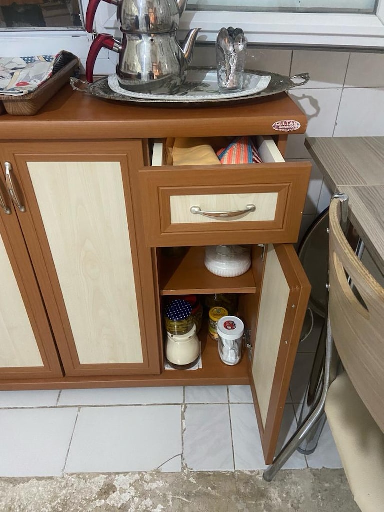 kapaklı çekmeceli ayakkabılık dolap - 4