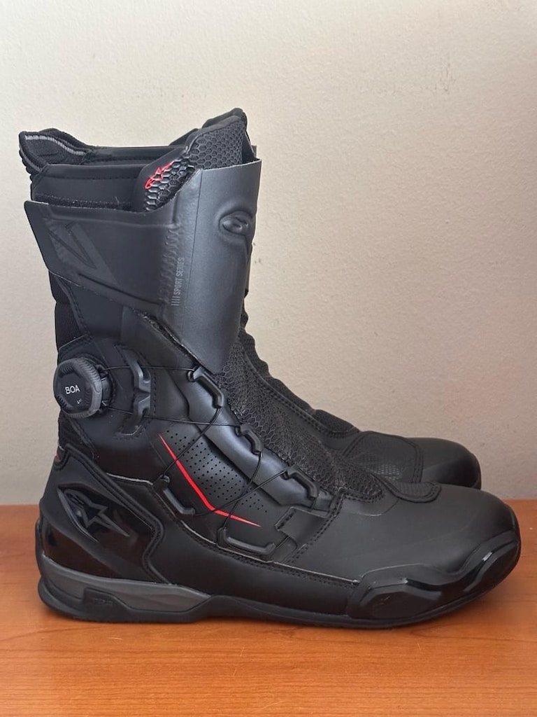 Alpinestars SP-X BOA Korumalı Motosiklet Botu Siyah - 3