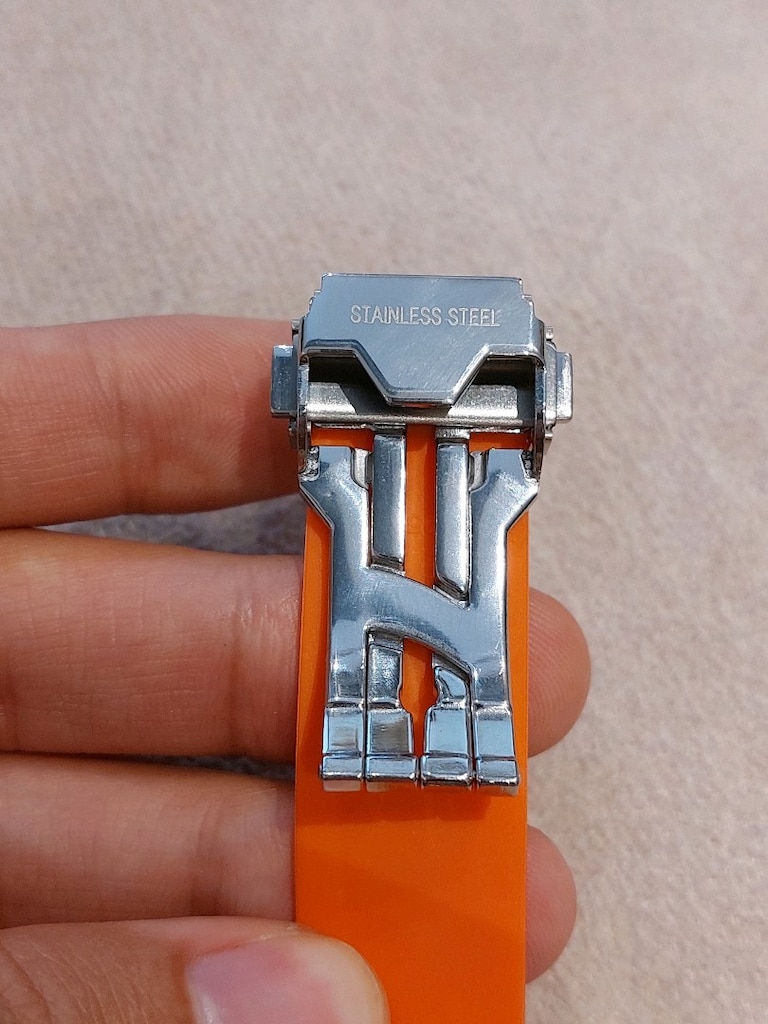Hublot turuncu bayan saat - 6