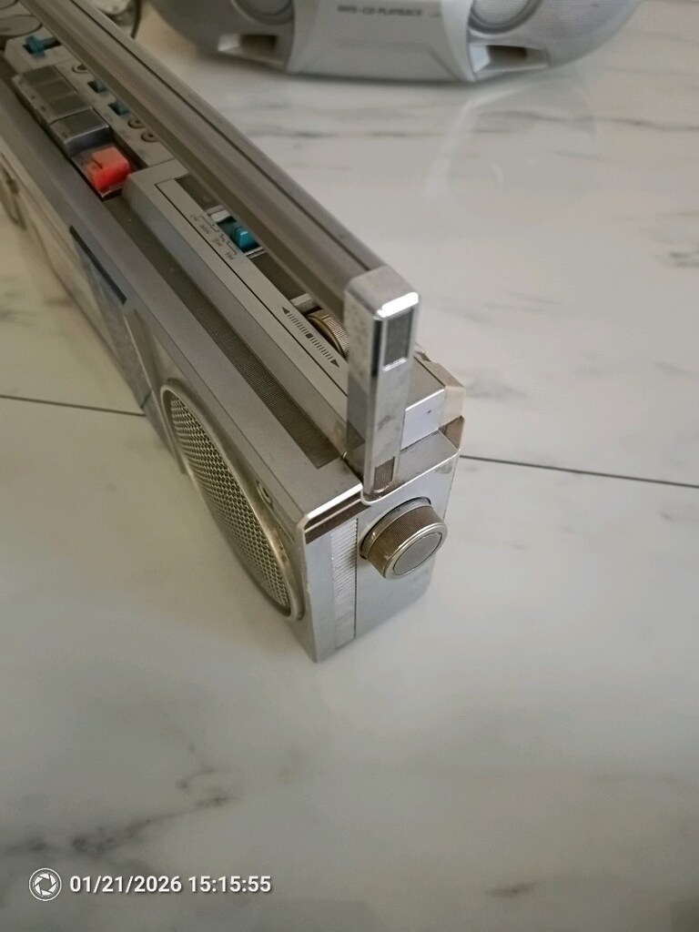 jvc kasetçalar ses kalitesi başarılı. sağlam temiz. vintage kasetçalar - 5